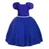 Vestido Festa Infantil Princesa Luna Azul Royal - Formatura Casamento Aniversário