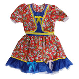 Vestido Festa Junina Caipira Infantil Quadrilha