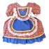 Vestido Festa Junina Caipira Xadrez Luxo