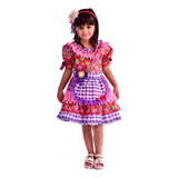 Vestido Festa Junina Infantil