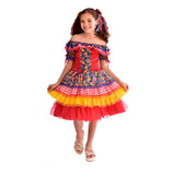 Vestido Festa Junina Infantil
