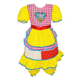 Vestido Festa Junina Roupa Infantil Dança