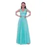 Vestido Festa Longo Com Brilho Leve  Estilo Glamour Elegante