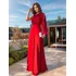 Vestido Festa Longo Fluido Fluity Madrinha Convidada Ombro S