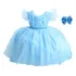 Vestido Festa Luxo Alice No Pais Das Maravilhas E Tiara