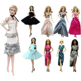 Vestido Festa Luxo Gala Para Boneca Barbie   Joia   Sapato