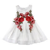 Vestido Festa Princesa Floral
