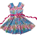 Vestido Festa Princesa Sereia