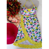 Vestido Floral Transpassado Planet