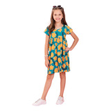 Vestido Florido Infantil Menina