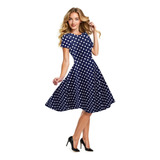 Vestido Gode Bolinha Poa