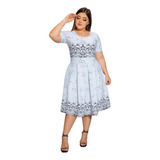 Vestido Gode Bordado Moda