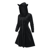 Vestido Gotico Com Capuz
