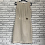 Vestido Gregory Linho Bege