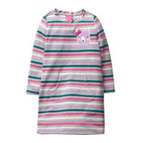 Vestido Gymboree Listrado Manga