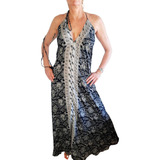 Vestido Indiano Em Seda