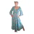 Vestido Indiano Em Seda Indiana Importados Maravilhosos