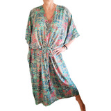 Vestido Indiano Importado Seda