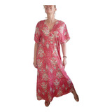 Vestido Indiano Importado Seda