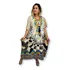 Vestido Indiano Kaftan Indiano Longo Importado Veste Gg 201