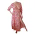 Vestido Indiano Kimono Em Seda Tamanho Único Importados 