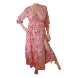 Vestido Indiano Kimono Em