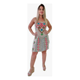 Vestido Indiano Tipo Trapezio