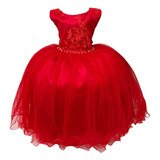 Vestido Infanti Vermelho Damas