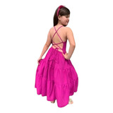 Vestido Infantil Natal