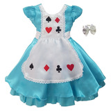 Vestido Infantil Alice No