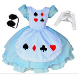 Vestido Infantil Alice No