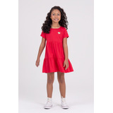 Vestido Infantil Aplique Termocolante