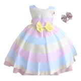 Vestido Infantil Arco Iris