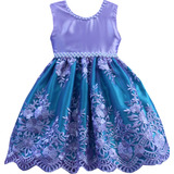 Vestido Infantil Ariel Luxo