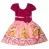Vestido Infantil Barbie Luxinho + Sapatilha + Brinde 