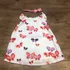 Vestido Infantil Bebê Branco Borboletas Gymboree - 3 A 6 M