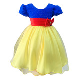 Vestido Infantil Branca De