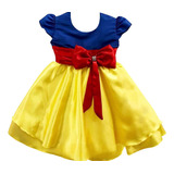 Vestido Infantil Branca De