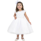 Vestido Infantil Branco Batizado Daminha De