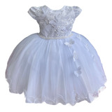 Vestido Infantil Branco C