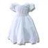 Vestido Infantil Branco Daminha Casamento Batizado C/ Pérola