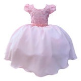 Vestido Infantil Branco Luxo