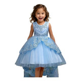 Vestido Infantil Calda Perolas