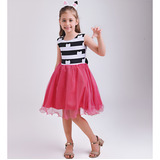 Vestido Infantil Casa Magica