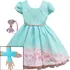 Vestido Infantil Casamento Dama Florista Formatura E Luvas
