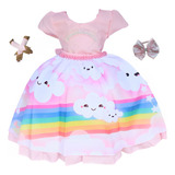 Vestido Infantil Chuva De