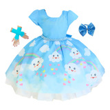 Vestido Infantil Chuva De