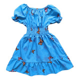 Vestido Infantil Ciganinha Verao