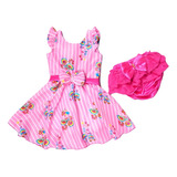 Vestido Infantil Com Calcinha
