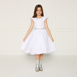 Vestido Infantil Com Manga